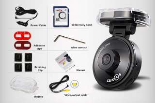 Lukas LK 3700G 4GB GPS Car Video DVR Black Box Camera Recorder  