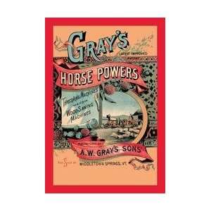  Grays Horse Powers 20x30 poster