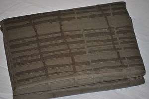 Calvin KLein Jagged Grid Standard Pillow Sham ( Dark Rye )  