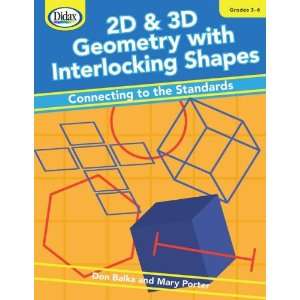    Didax 2D and 3D Geometry with Interlocking Shapes