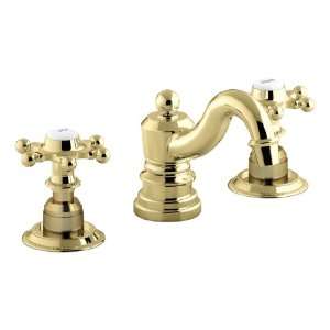  Kohler 223 3D PB Antique Widespread Faucet