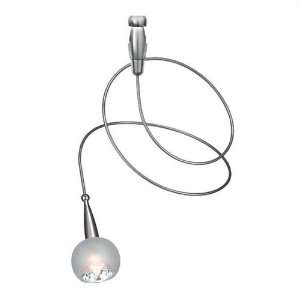 LBL Lighting HC293FR1B2MRL Frosted Ball Curl Track Head   Fusion Track 