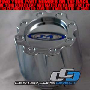 353K83 Moto Metal Wheels Chrome Center Cap NEW  