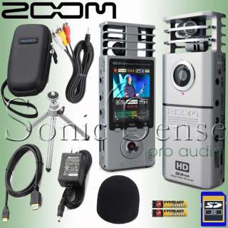 Zoom Q3HD HD Portable Digital Video Recorder Q3 Q 3 NEW  