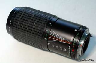 Used Takumar A zoom 70 210mm f4 zoom lens