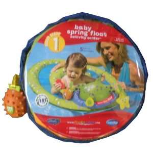  SwimWays Green Baby Spring Float Activity Center Toys 