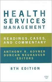   , Ed. 8, (1567932207), Anthony R. Kovner, Textbooks   