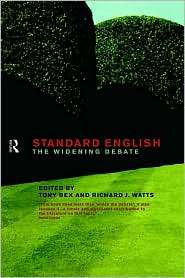 Standard English, (0415191629), Tony Bex, Textbooks   
