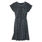   Wu for Target Size 8 Short Sleeve Printed Dress Pearls in Zombie Black