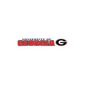    University of Georgia Bulldogs 3x17 Static Cling Automotive