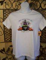 XL 16 /18 HALLOWEEN tee Shirt white Mother In Law NWT  
