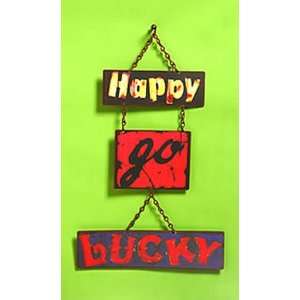 Happy Go Lucky Sign 
