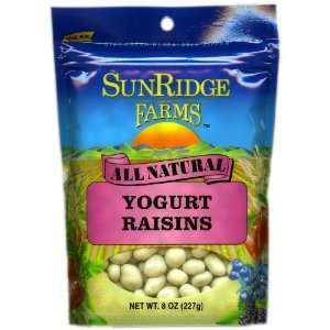 Yogurt Raisins  12/8 oz. bags  Grocery & Gourmet Food
