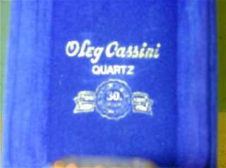 Oleg Cassini Quartz wristwatch Diamond  