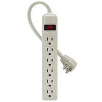 Belkin (F9P609 05R DP) 6 Outlets 5 Feet Cord Right Angle Plug Power 