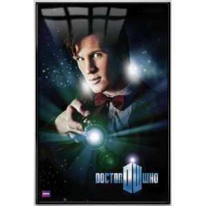  Doctor Who   Framed TV Show Poster (Matt Smith   The 11th 