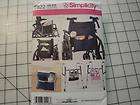   Simplicity 2822 Organizer for Wheelchair Walker & Easy Chair New