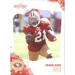  2010 Score Glossy #248 Frank Gore   San Francisco 49ers 