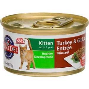 Hills Science Diet Turkey & Giblets Kitten Entrée, Case 