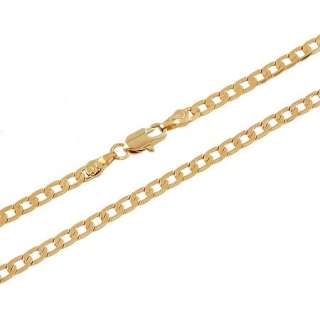 Brilliant Mens 18k Yellow gold filled necklace chain 23.6 NEW  