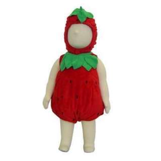 Baby Strawberry Food Fancy Dress Costume 6 12 months £17.24