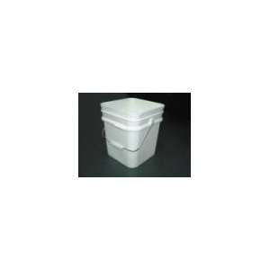 IPL Industrial Series 61951 001 49 2 Gallon Square Pail with metal 