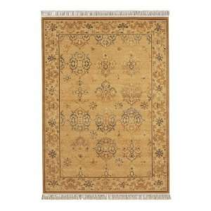    Golden Moss Imperial Yazd Rug, 22 x 49