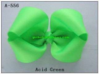 Wholesale 100 Baby Girl Infant 4 Inch Hair Bows clip  