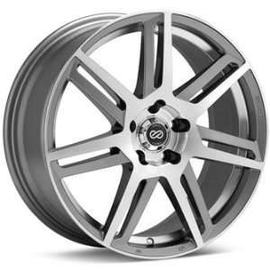   Silver Machine (17x7.5 +45 4x100)    Set of 4 Wheels Automotive