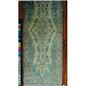  4x12 Hand Knotted Kerman Persian Rug   44x120