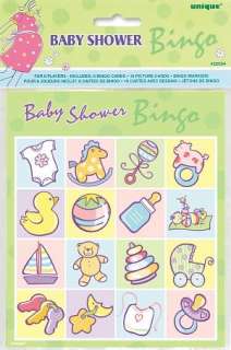   Baby Shower Bingo Baby On The Way by Unique 