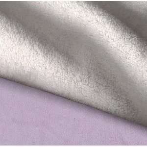  60 Wide Minky Sherpa Suede Lavender Fabric By The Yard 