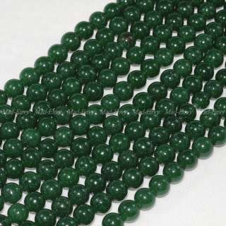 8mm Canada Jade Gemstone Round Loose Beads 15.5  