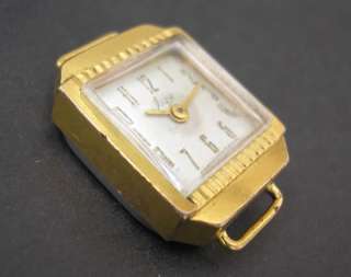 End of 1950s LUCH Cal.1801.1 GOLD AU Soviet Lady Watch  