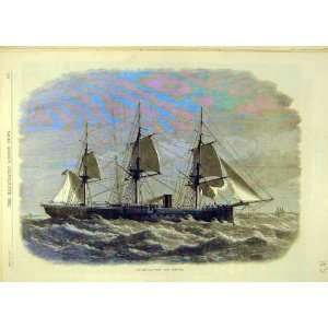  1870 Iron Clad Fleet Hms Invincible Ships Naval Navy