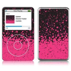   MS SNFR20162 iPod Video  5th Gen  Sneaker Freaker  Pink Splatter Skin