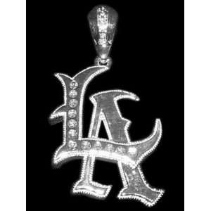  Los Angeles Gangster Pendant w Free Chain 