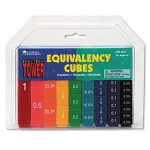   Tower® Activity Set CUBE,FRACTION TOWER (Pack of 6)
