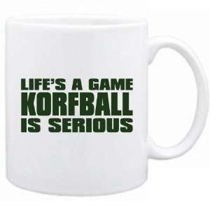  New  Life Is A Game , Korfball Is Serious   Mug 