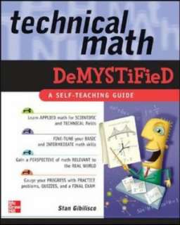   Technical Math For Dummies by Barry Schoenborn, Wiley 