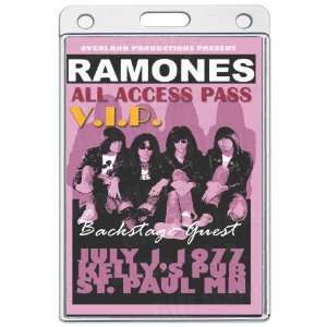  Ramones All Access Laminated Pass V.I.P. 