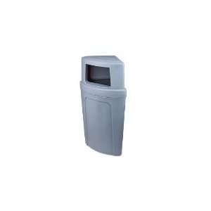    Gallon Recycling Receptacle w/ Opening, Grey