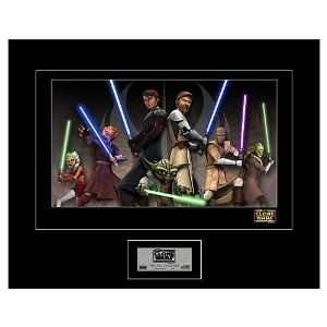  Star Wars The Clone Wars Light of the Jedi Giclee Print 