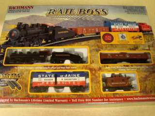   RAIL BOSS Complete Ready to Run HO Scale TRAIN SET   NEW  