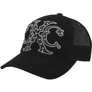  Xtreme Couture Black Despair Adjustable Mesh Hat Sports 