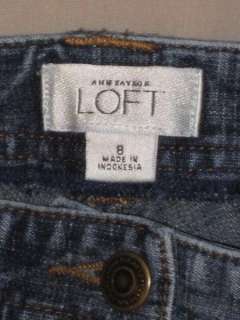 Womens Ann Taylor LOFT Jeans size 8 stretch bootcut  