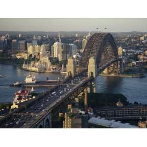 View from Ana Hotel to Sydney Harbour Bridge, Sydney, New South Wales 