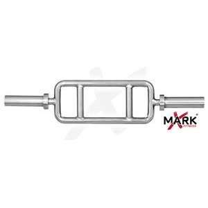  XMark 34 Chrome Olympic Tricep Bar (30mm)   Light 