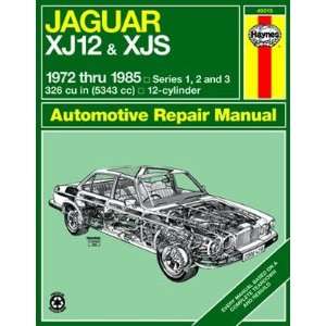  Jaguar XJ12 & XJS Haynes Repair Manual (1972   1985 