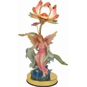  Angel Touch Lamp, Angel with Dolphins, Item 8240